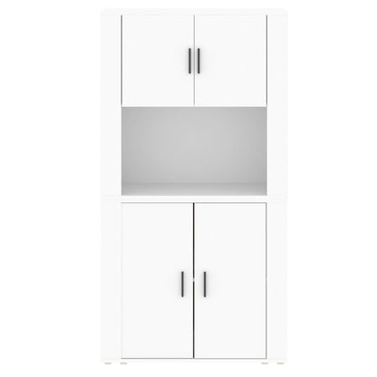 Highboard Engineered Wood White