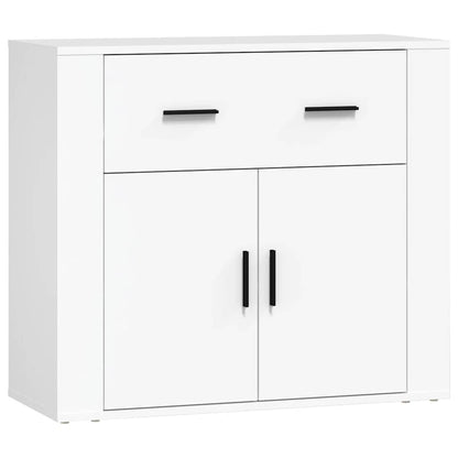 vidaXL Sideboards 3 pcs White Engineered Wood 6