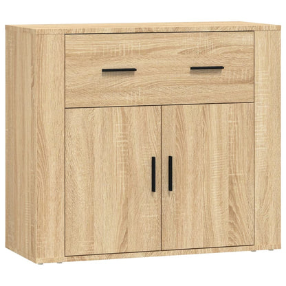vidaXL Sideboards 3 pcs Sonoma Oak Engineered Wood 6