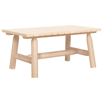vidaXL 3 Piece Garden Lounge Set Solid Wood Spruce 3