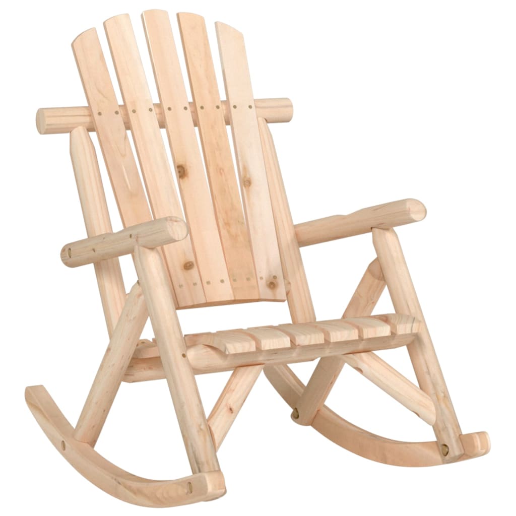 vidaXL 3 Piece Garden Lounge Set Solid Wood Spruce 2