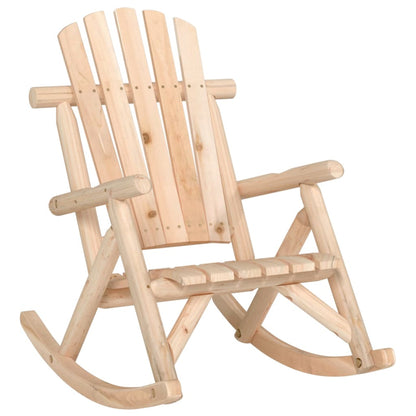 vidaXL 3 Piece Garden Lounge Set Solid Wood Spruce 2