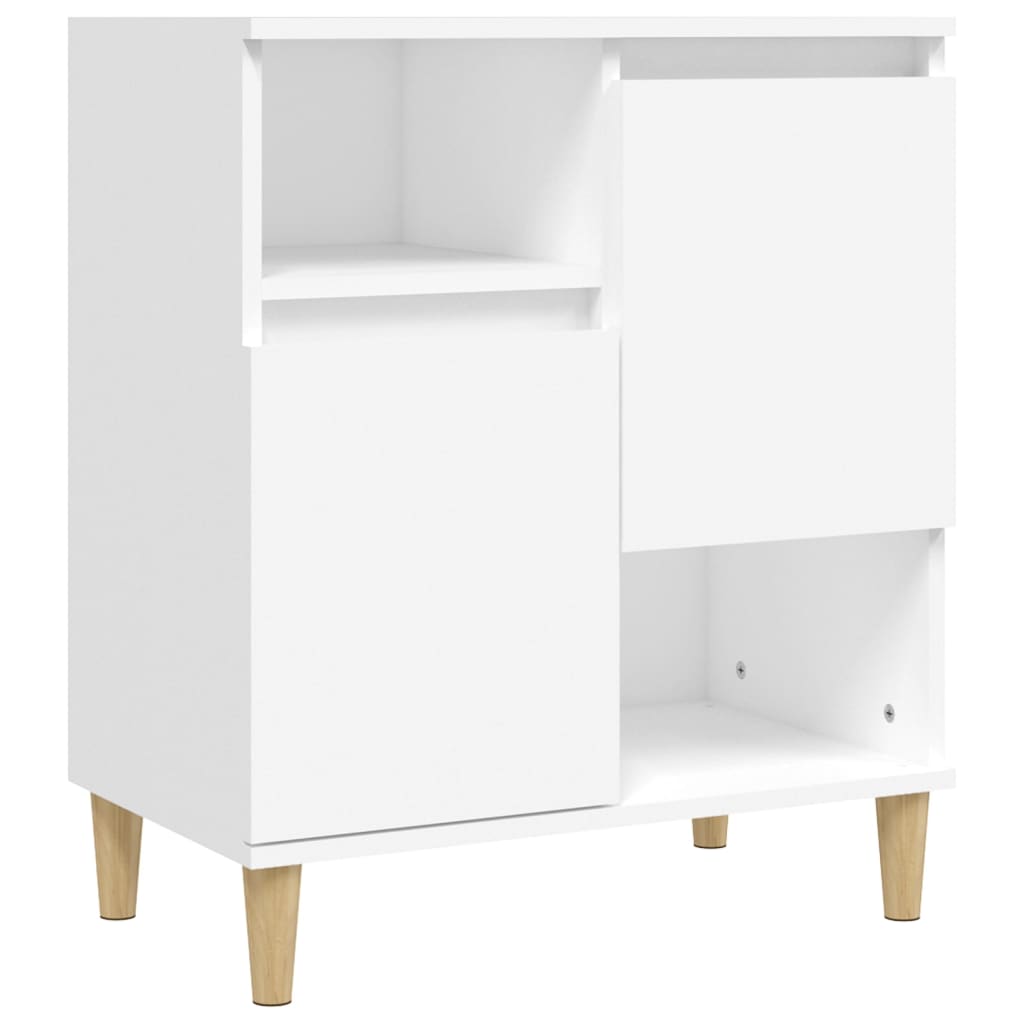 vidaXL Sideboards 3 pcs White 60x35x70 cm Engineered Wood 5