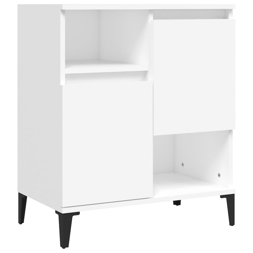 vidaXL Sideboards 3 pcs White 60x35x70 cm Engineered Wood 5