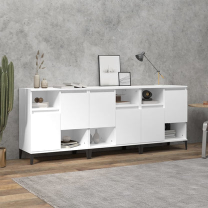 vidaXL Sideboards 3 pcs White 60x35x70 cm Engineered Wood 1