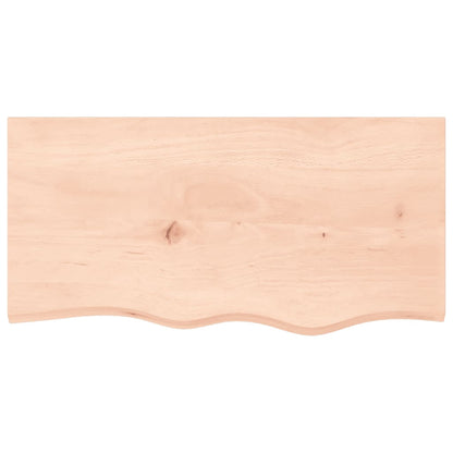 Bathroom Countertop 40x40x(2-4) Untreated Solid Wood Natural 80 cm
