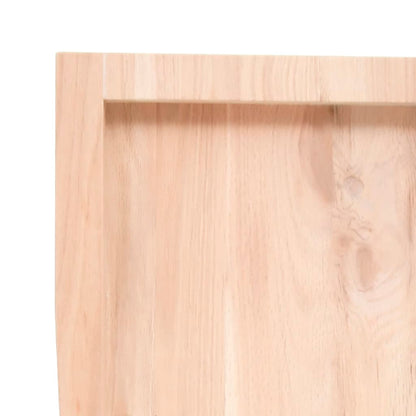 Bathroom Countertop 40x40x(2-4) Untreated Solid Wood Natural 80 cm
