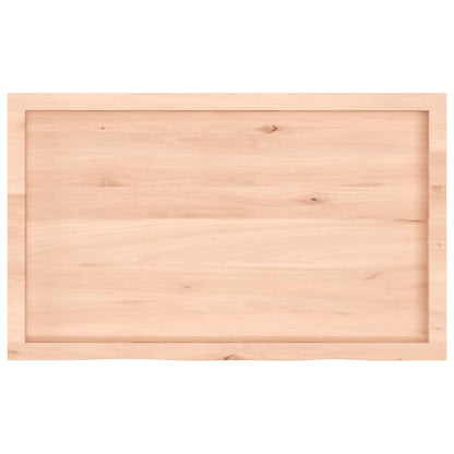 Bathroom Countertop 40x60x(2-4) Untreated Solid Wood Natural 100 cm