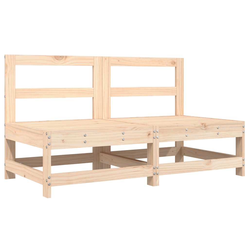 vidaXL 6 Piece Garden Lounge Set Solid Wood Pine 3