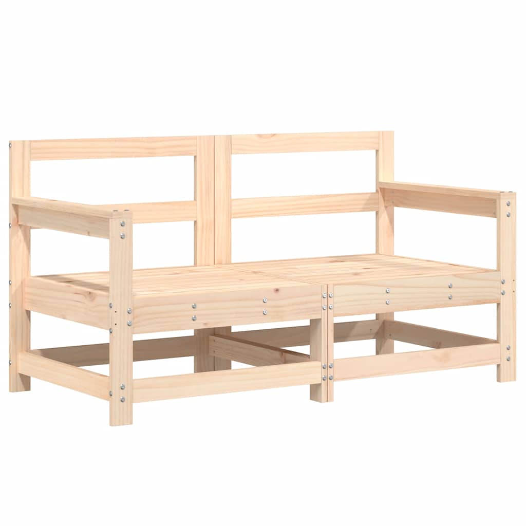 vidaXL 6 Piece Garden Lounge Set Solid Wood Pine 4