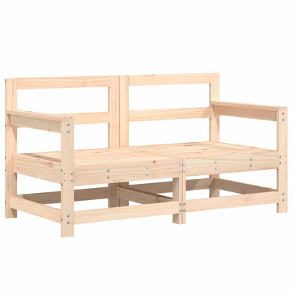 vidaXL 6 Piece Garden Lounge Set Solid Wood Pine 4