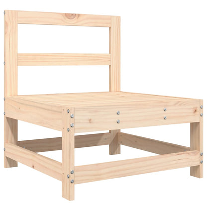 vidaXL 6 Piece Garden Lounge Set Solid Wood Pine 5