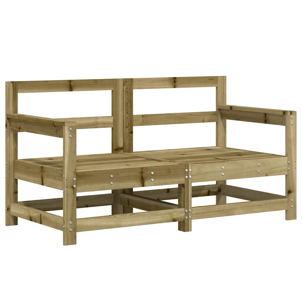 vidaXL 6 Piece Garden Lounge Set Impregnated Wood Pine 4
