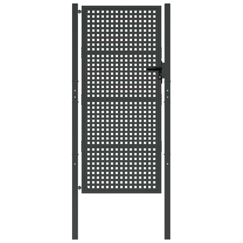 Garden Gate Anthracite Steel 100 cm 200 cm