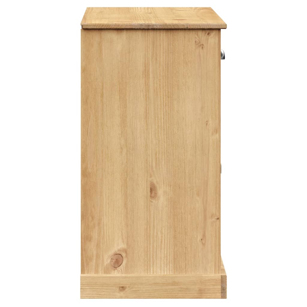 vidaXL Sideboard with Drawers VIGO 113x40x75 cm Solid Wood Pine 6