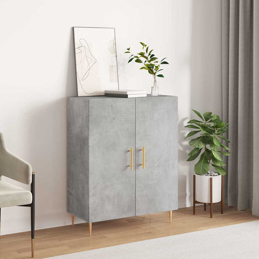 Sideboard 69,5x34x90 cm Engineered Wood Concrete grey