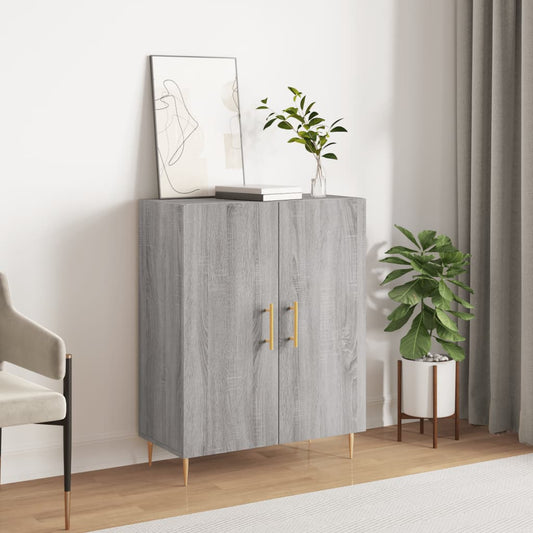 Sideboard 69,5x34x90 cm Engineered Wood Grey sonoma