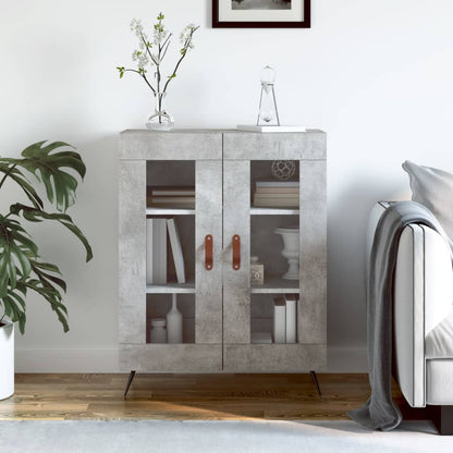 Sideboard 69,5x34x90 cm Engineered Wood Concrete grey