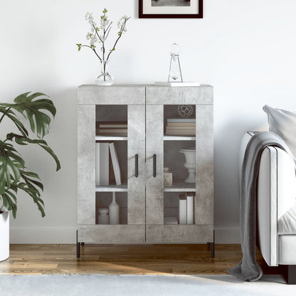 Sideboard 69,5x34x90 cm Engineered Wood Concrete grey