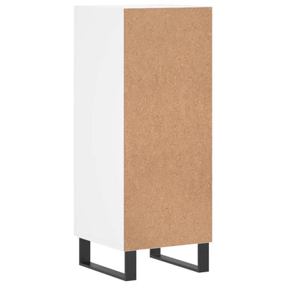 Sideboard 34,5x34x90 cm Engineered Wood White
