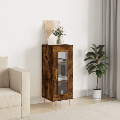 Sideboard 34,5x34x90 cm Engineered Wood Smoked oak
