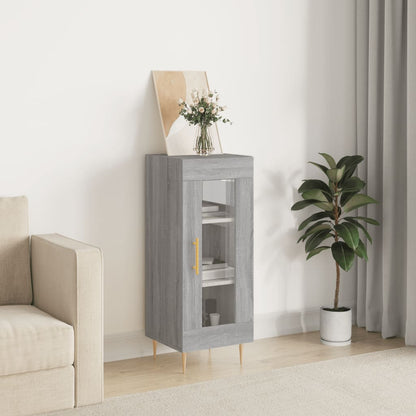 Sideboard 34,5x34x90 cm Engineered Wood Grey sonoma