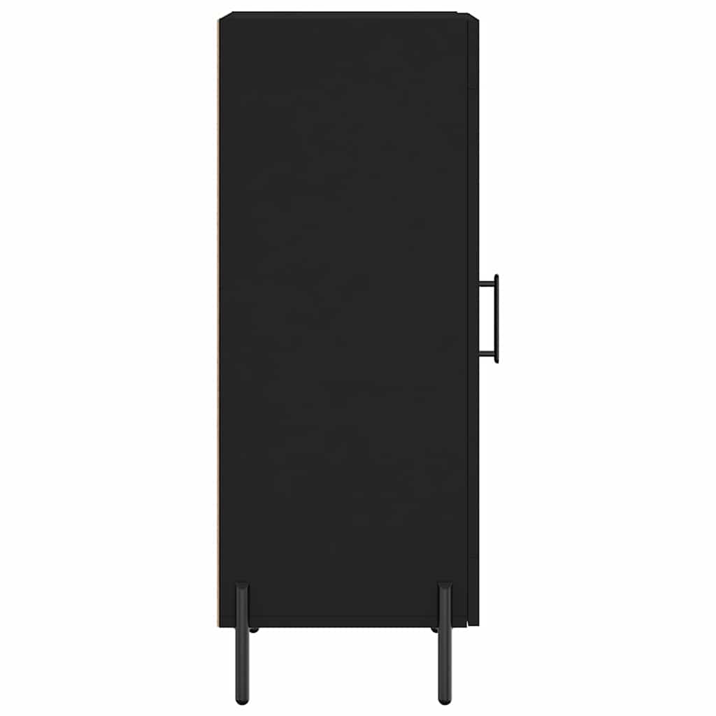 Sideboard 34,5x34x90 cm Engineered Wood Black