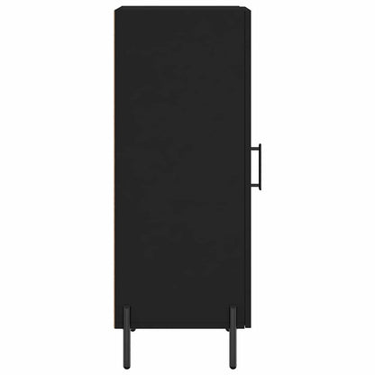 Sideboard 34,5x34x90 cm Engineered Wood Black