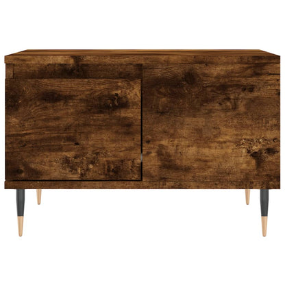 Coffee Table 55x55x36,5 cm Engineered Wood Smoked oak