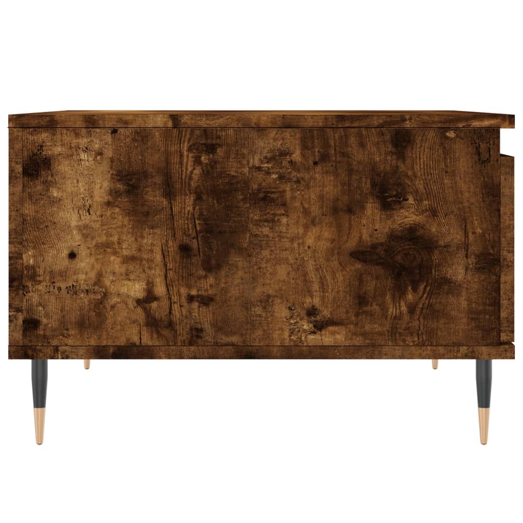 Coffee Table 55x55x36,5 cm Engineered Wood Smoked oak