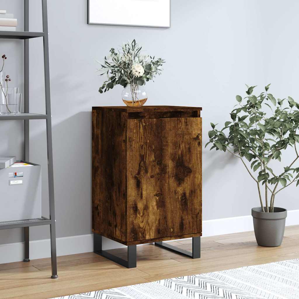 Sideboards 40x35x70 cm Engineered Wood Smoked oak 1