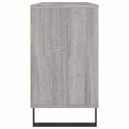 Bathroom Cabinet 80x33x60 cm Engineered Wood Grey sonoma