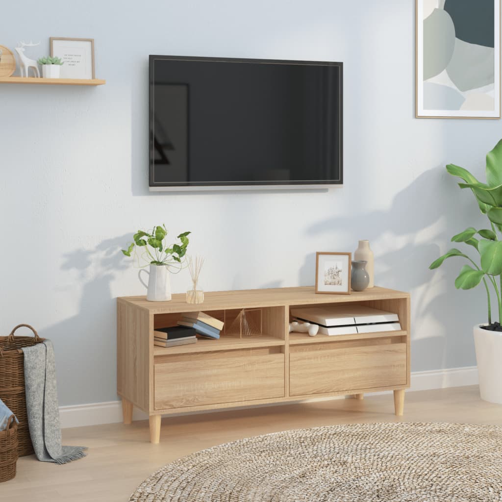 TV Cabinet 150x30x44,5 cm Engineered Wood Sonoma oak 100 cm