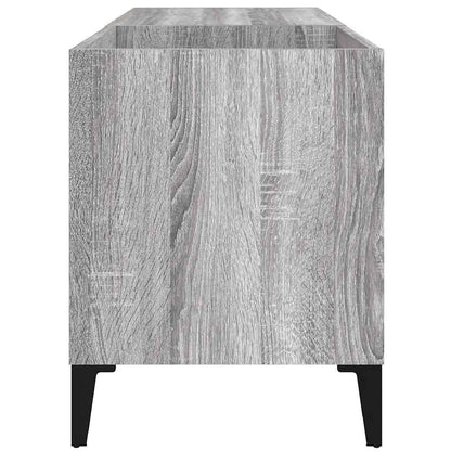 Record Cabinet 84,5x38x48 cm Engineered Wood Grey sonoma 84.5 x 38 x 48 cm