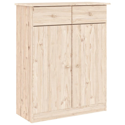 vidaXL Highboard ALTA 77x35x188 cm Solid Wood Pine 6