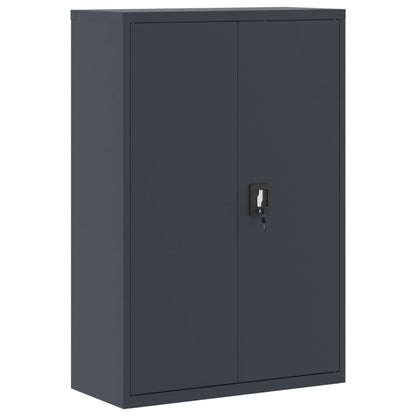 vidaXL File Cabinet Anthracite 90x40x140 cm Steel 2