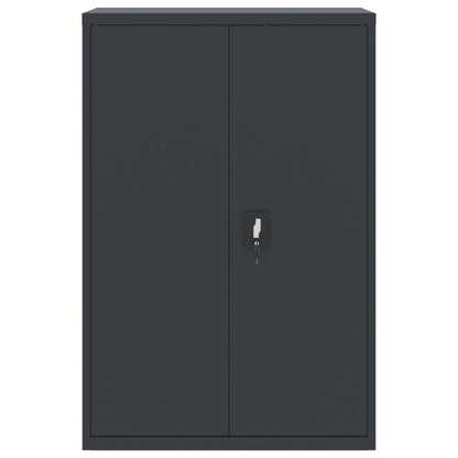 vidaXL File Cabinet Anthracite 90x40x140 cm Steel 3
