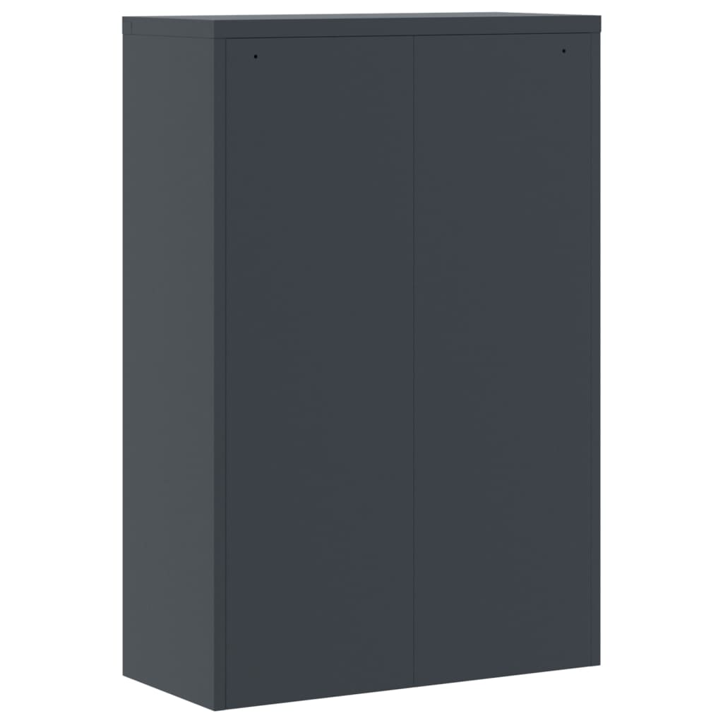 vidaXL File Cabinet Anthracite 90x40x140 cm Steel 5