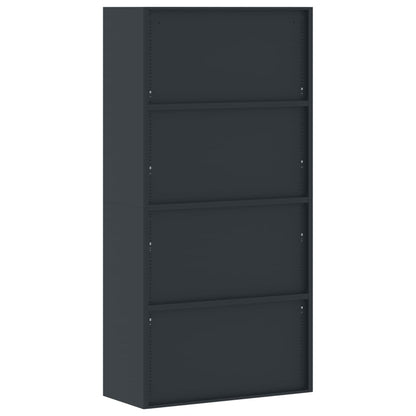 vidaXL File Cabinet Anthracite 90x40x180 cm Steel 6