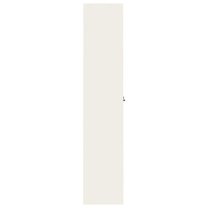 vidaXL File Cabinet White 90x40x200 cm Steel 6