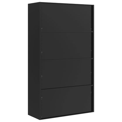 vidaXL File Cabinet Black 105x40x180 cm Steel 6