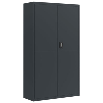vidaXL File Cabinet Anthracite 105x40x180 cm Steel 2
