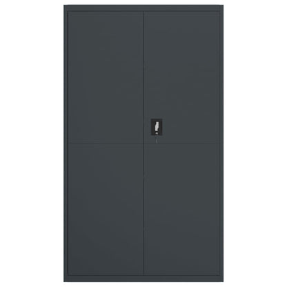 vidaXL File Cabinet Anthracite 105x40x180 cm Steel 3