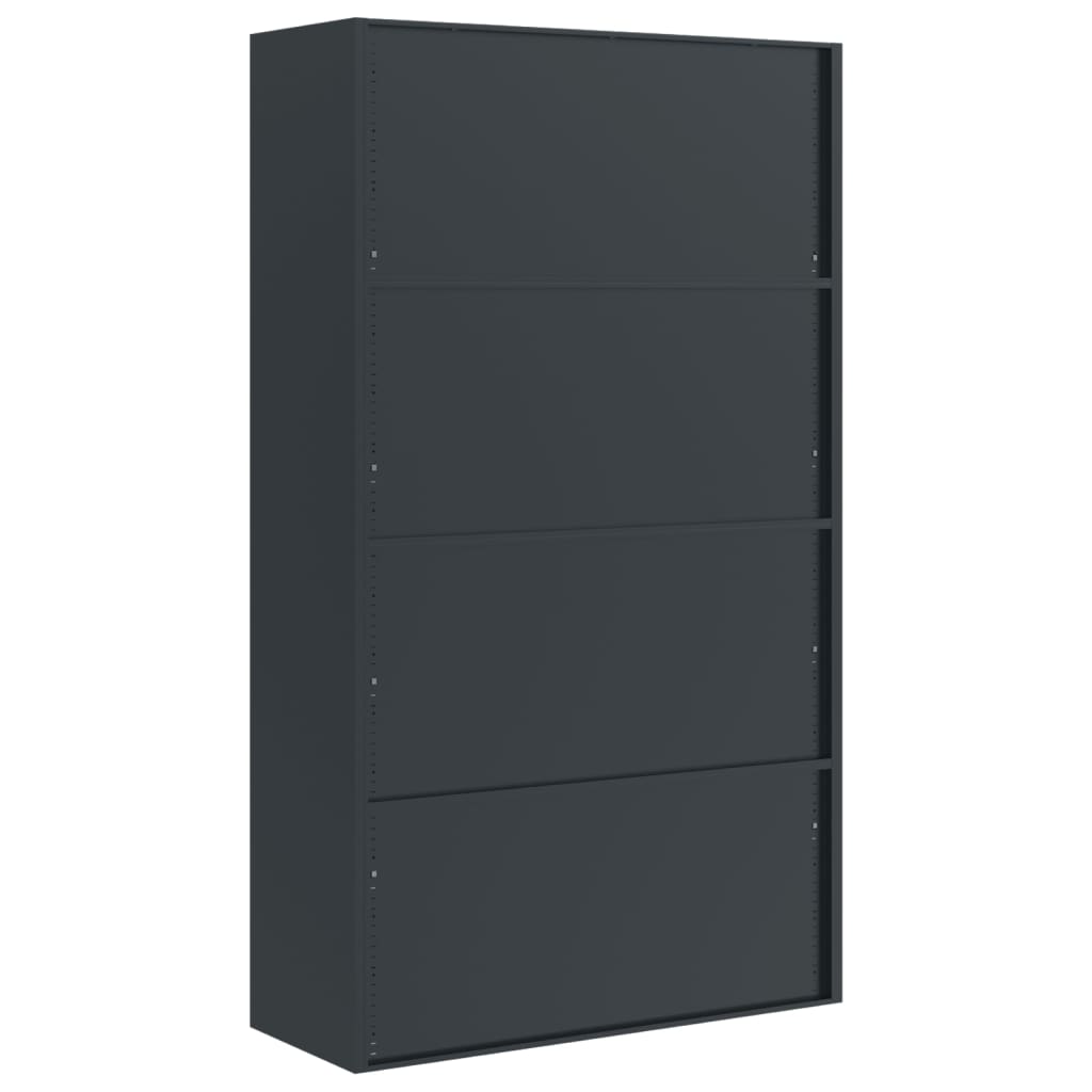 vidaXL File Cabinet Anthracite 105x40x180 cm Steel 6
