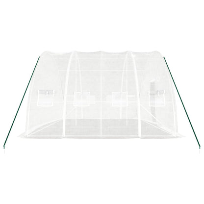 vidaXL Greenhouse with Steel Frame White 24 m² 6x4x2,85 m 5