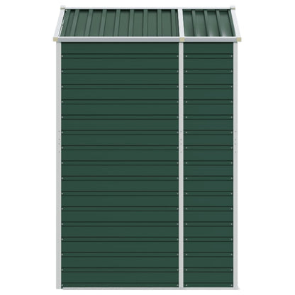 vidaXL Garden Shed | Green | Galvanised Steel | 191 x 130 x 198 cm | Garden Shed 6
