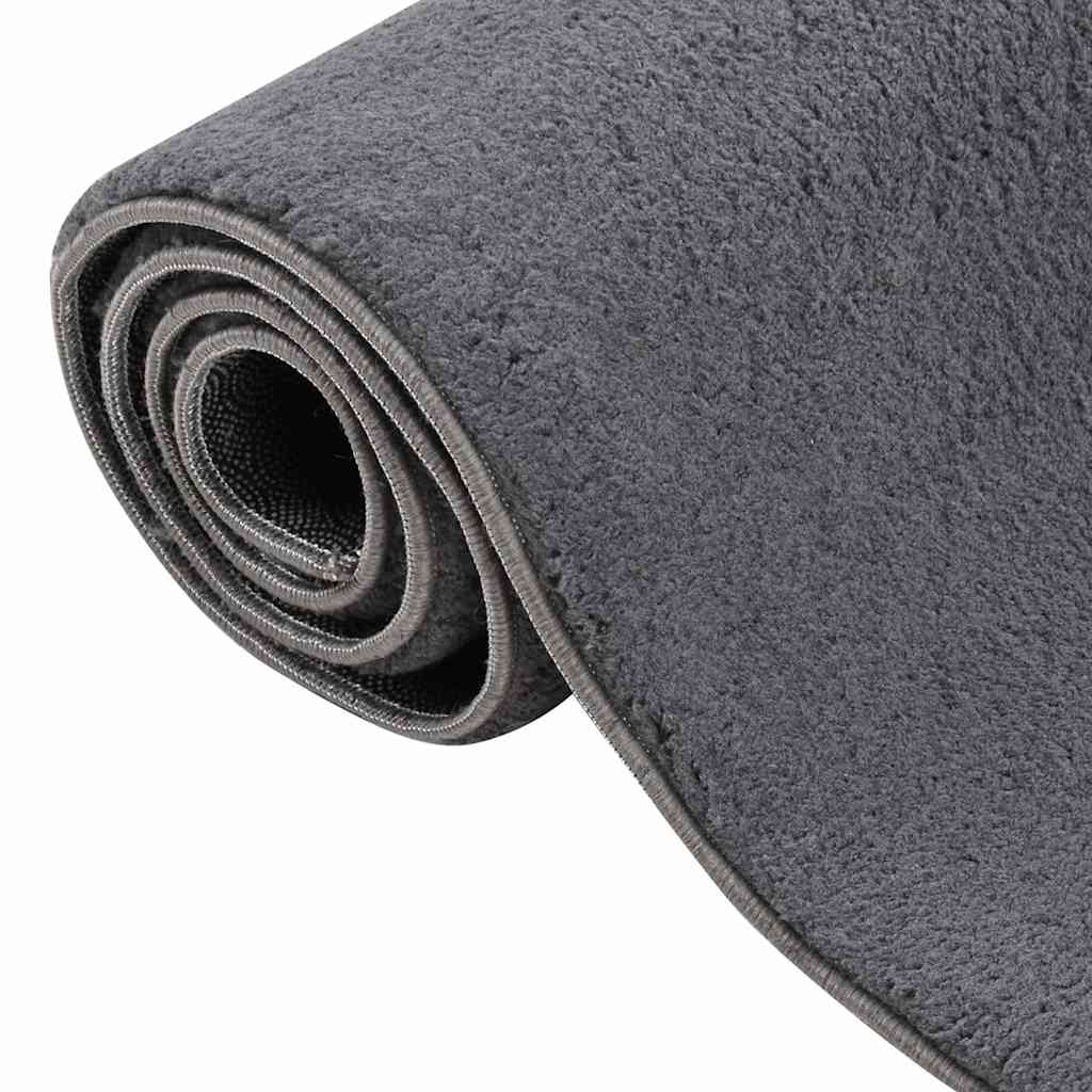 Shaggy Rug 200x275 cm Polyester Anthracite
