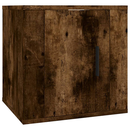 vidaXL 6 Piece TV Cabinet Set Smoked Oak Engineered Wood 5