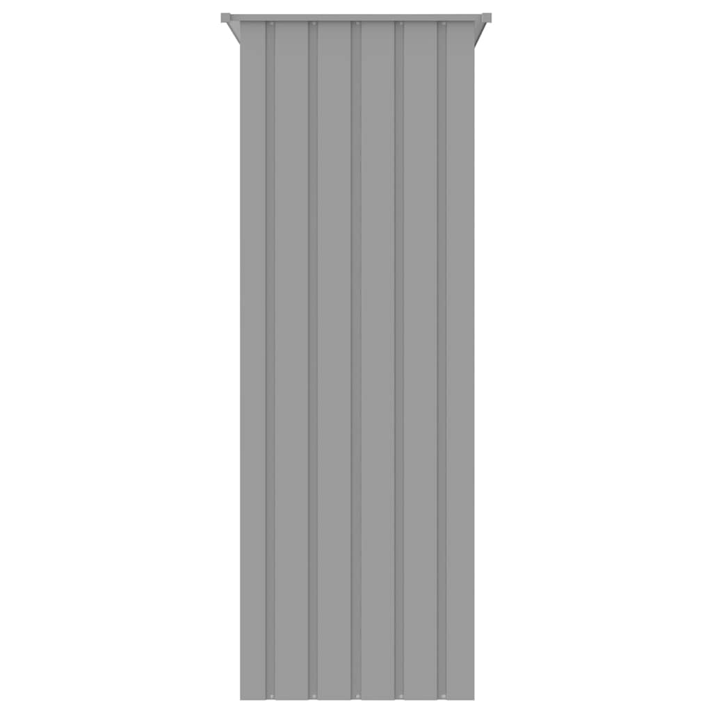 vidaXL Bird Cage Grey 215x78x200 cm Galvanised Steel 6