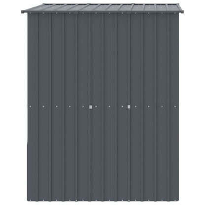 vidaXL Dog House with Roof Anthracite 165x153x181 cm Galvanised Steel 4